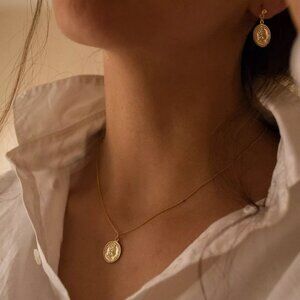 Vintage lucky penny necklace